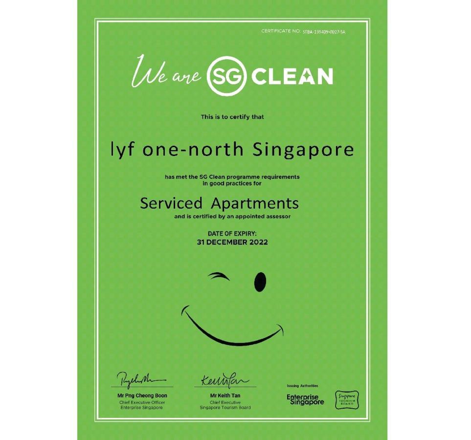 Lyf One-North Singapore Buitenkant foto